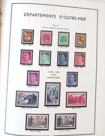 1862-1987, Solide collection de timbres neufs de France