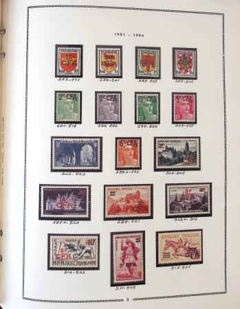 1862-1987, Solide collection de timbres neufs de France