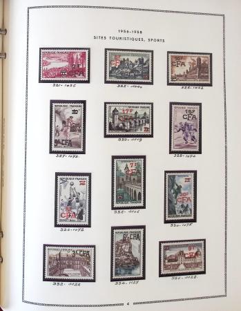 1862-1987, Solide collection de timbres neufs de France