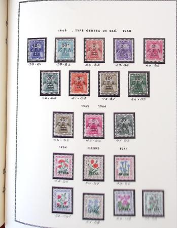 1862-1987, Solide collection de timbres neufs de France