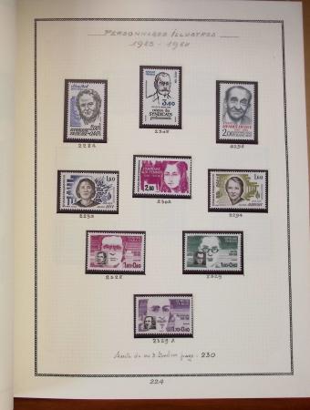 1862-1987, Solide collection de timbres neufs de France