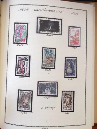 1862-1987, Solide collection de timbres neufs de France