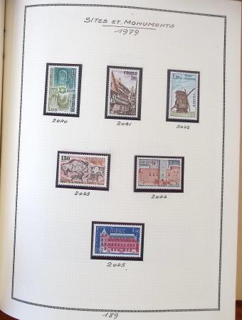 1862-1987, Solide collection de timbres neufs de France