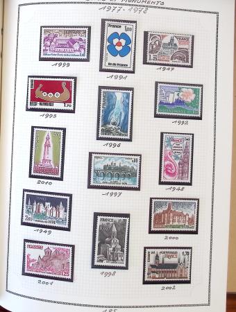 1862-1987, Solide collection de timbres neufs de France