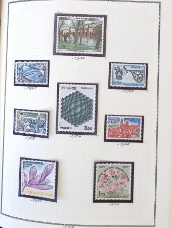 1862-1987, Solide collection de timbres neufs de France