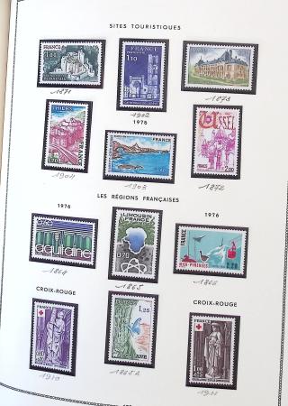 1862-1987, Solide collection de timbres neufs de France