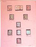 1860-1900 Used selection of mostly Greece Large Hermes