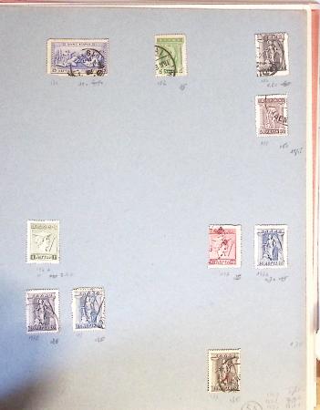 1860-1900 Used selection of mostly Greece Large Hermes