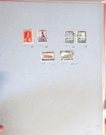 1860-1900 Used selection of mostly Greece Large Hermes