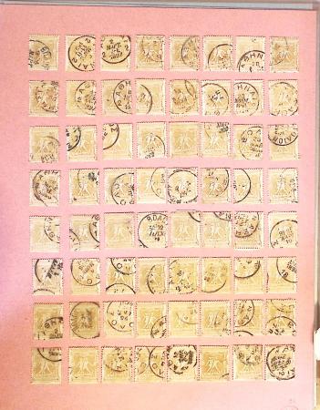 1860-1900 Used selection of mostly Greece Large Hermes