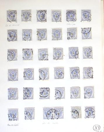 1860-1900 Used selection of mostly Greece Large Hermes
