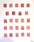 1860-1900 Used selection of mostly Greece Large Hermes