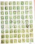1860-1900 Used selection of mostly Greece Large Hermes