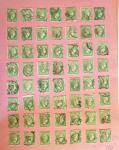 1860-1900 Used selection of mostly Greece Large Hermes