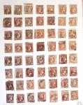 1860-1900 Used selection of mostly Greece Large Hermes