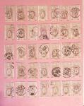 1860-1900 Used selection of mostly Greece Large Hermes