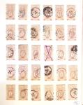 1860-1900 Used selection of mostly Greece Large Hermes
