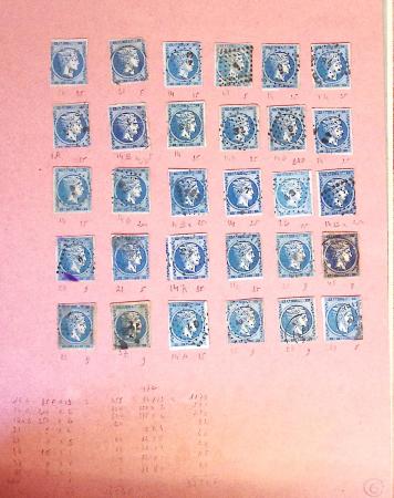 1860-1900 Used selection of mostly Greece Large Hermes