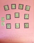 1860-1900 Used selection of mostly Greece Large Hermes