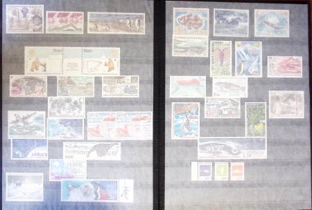 1948-2023 Collection neuve en neuf classeurs avec bonnes