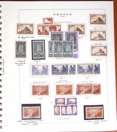 1924-2023 Collections de France neuve avec petite partie