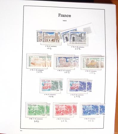 1924-2023 Collections de France neuve avec petite partie