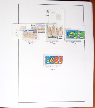 1924-2023 Collections de France neuve avec petite partie