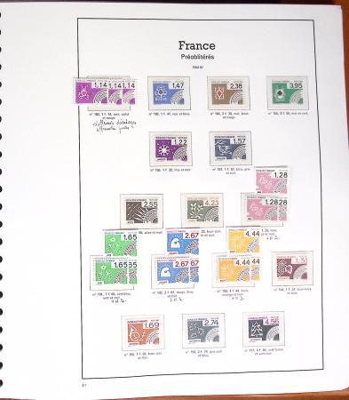 1924-2023 Collections de France neuve avec petite partie