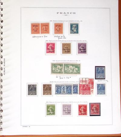 1924-2023 Collections de France neuve avec petite partie