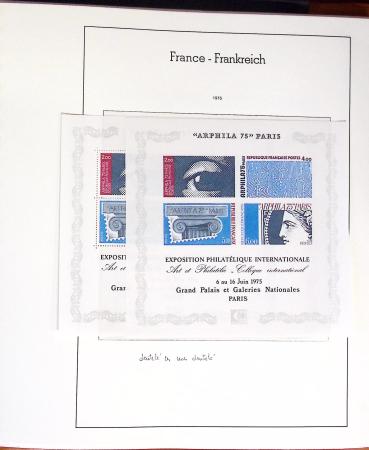 1924-2023 Collections de France neuve avec petite partie