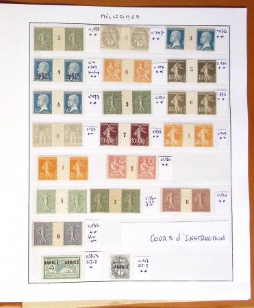 1924-2023 Collections de France neuve avec petite partie