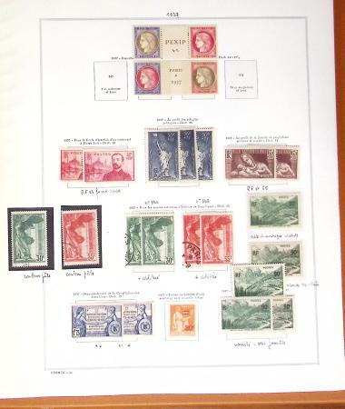 1924-2023 Collections de France neuve avec petite partie