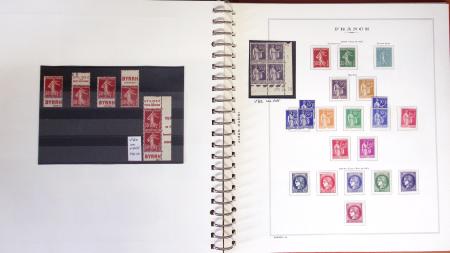 1924-2023 Collections de France neuve avec petite partie