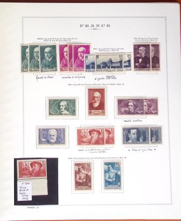 1924-2023 Collections de France neuve avec petite partie