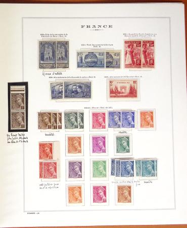1924-2023 Collections de France neuve avec petite partie