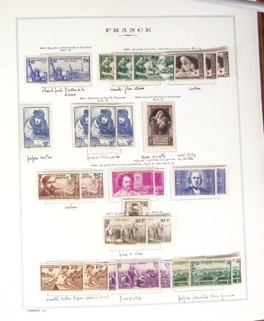 1924-2023 Collections de France neuve avec petite partie