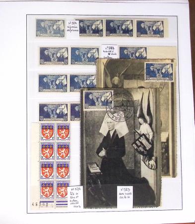 1924-2023 Collections de France neuve avec petite partie