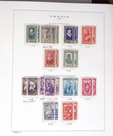 1924-2023 Collections de France neuve avec petite partie