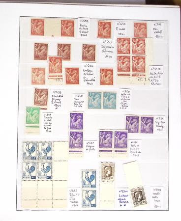 1924-2023 Collections de France neuve avec petite partie