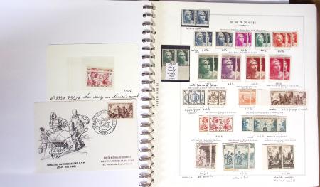 1924-2023 Collections de France neuve avec petite partie