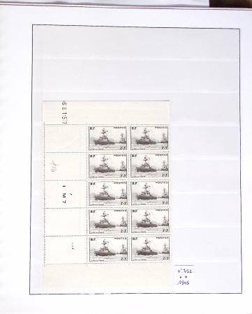 1924-2023 Collections de France neuve avec petite partie