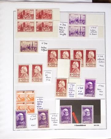 1924-2023 Collections de France neuve avec petite partie