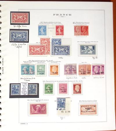 1924-2023 Collections de France neuve avec petite partie