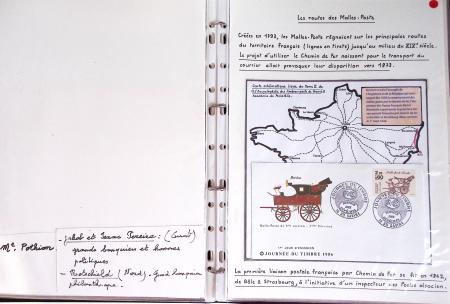 LA POSTE FERROVIAIRE 1845-1900, Sympathique ensemble