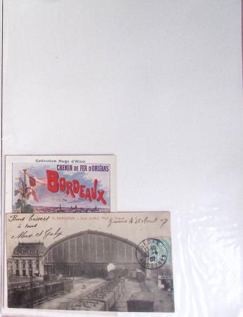 LA POSTE FERROVIAIRE 1845-1900, Sympathique ensemble