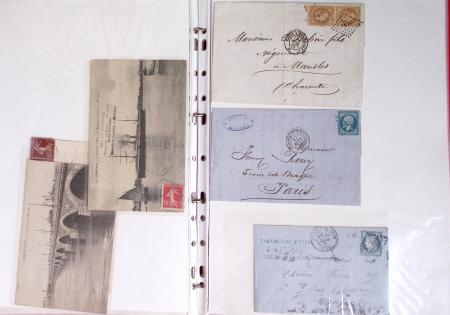 LA POSTE FERROVIAIRE 1845-1900, Sympathique ensemble