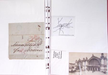 LA POSTE FERROVIAIRE 1845-1900, Sympathique ensemble