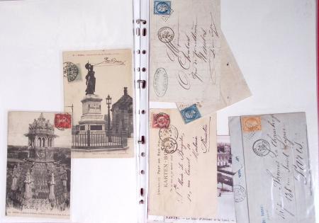 LA POSTE FERROVIAIRE 1845-1900, Sympathique ensemble