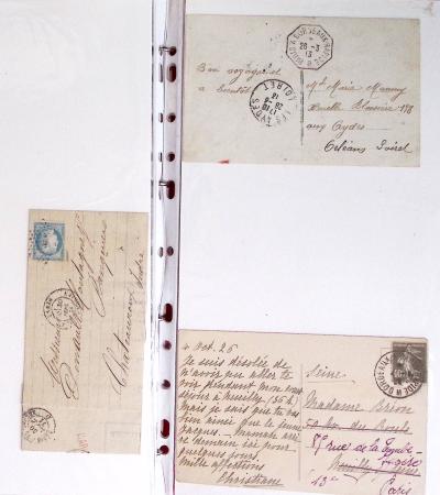 LA POSTE FERROVIAIRE 1845-1900, Sympathique ensemble