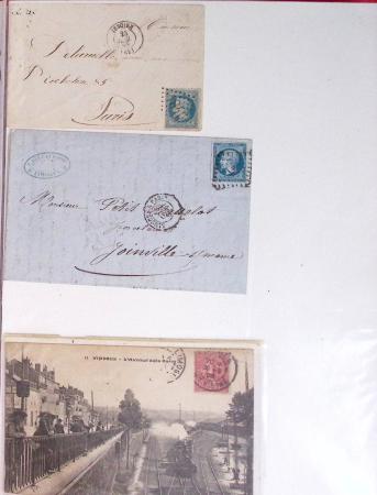 LA POSTE FERROVIAIRE 1845-1900, Sympathique ensemble